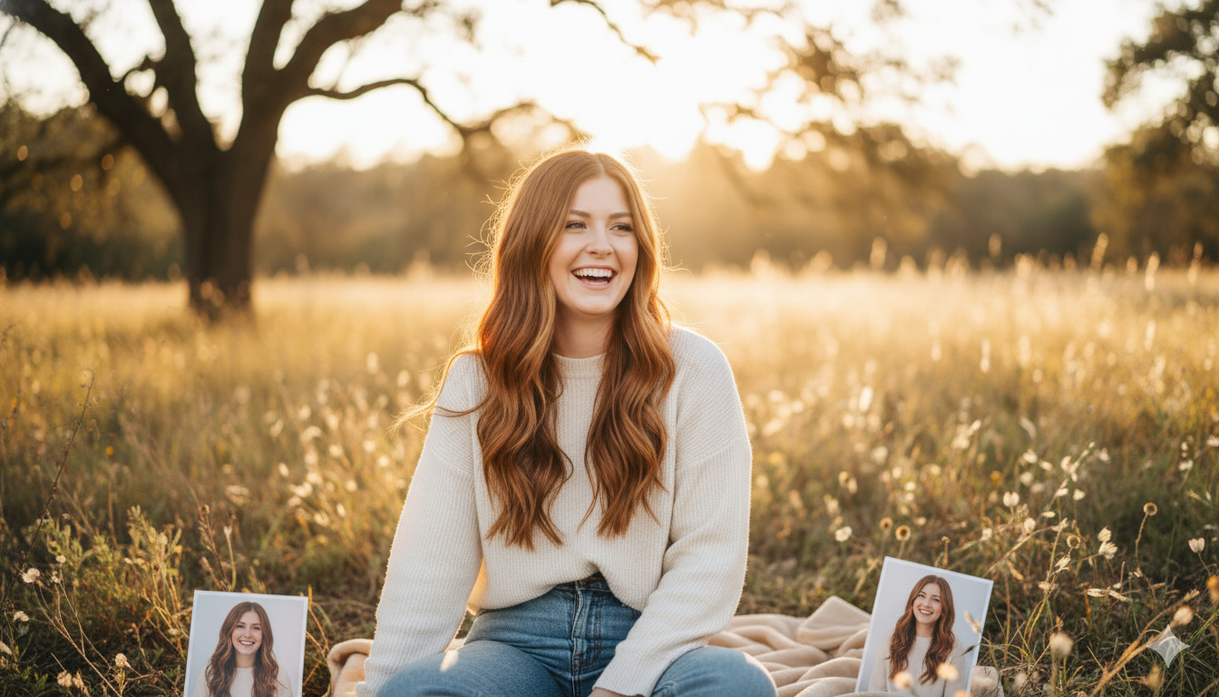 Portrait session example